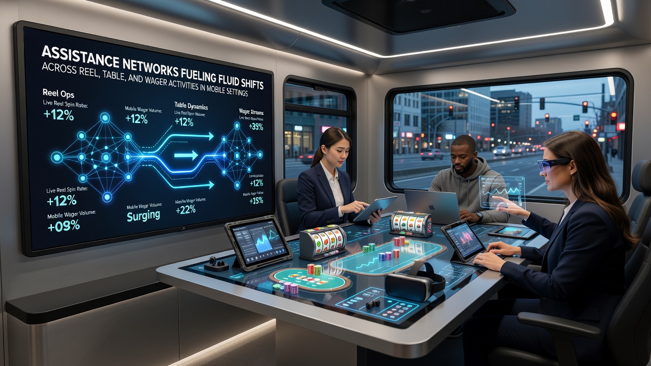 Gebruikers die via mobiele apps schakelen tussen sportweddenschappen en live dealer tafels met assistentie