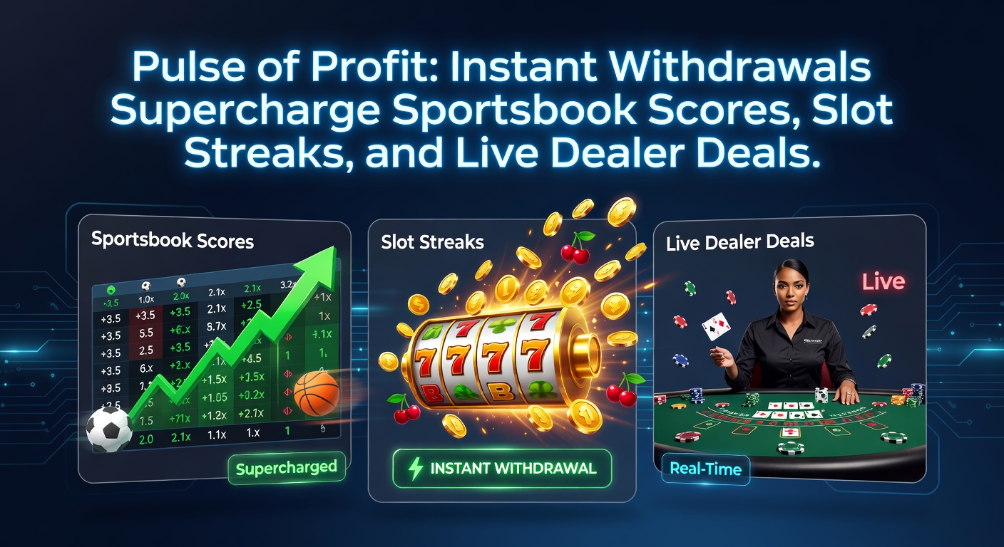 Speler checkt snelle uitbetaling op mobiel tijdens een spannende sportsbook weddenschap, met slots en live dealer tafels op de achtergrond