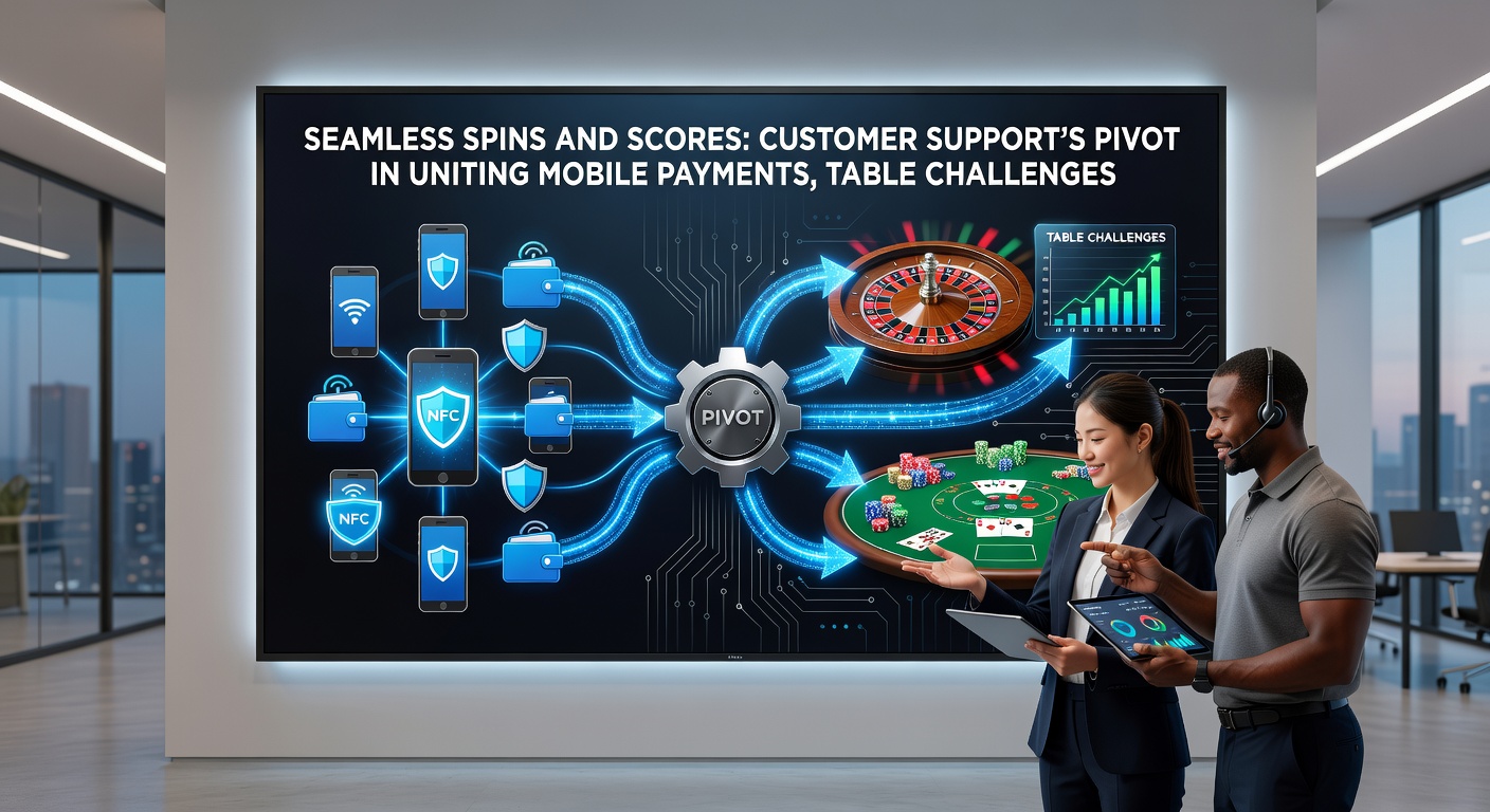 Afbeelding van een klantenservice dashboard met live chats over betalingen, tafelspellen en jackpots, inclusief mobiele app-schermen