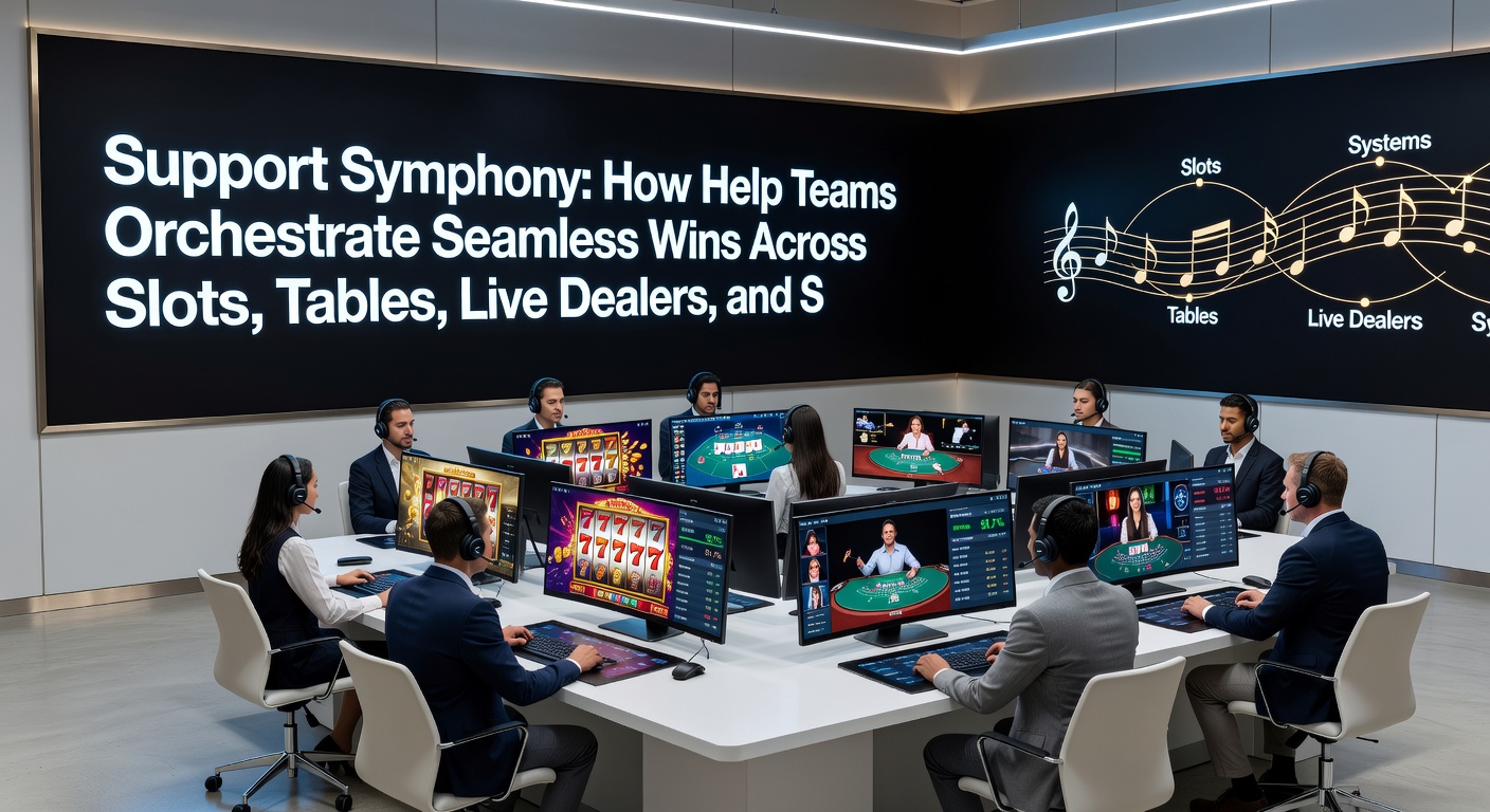 Dynamische scène van een live dealer tafel met support overlay, symboliserend geïntegreerde hulp tijdens real-time spel
